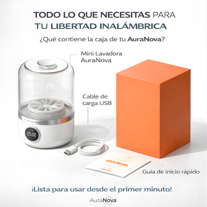 AuraNova™ Portable Wash | Edición Deluxe