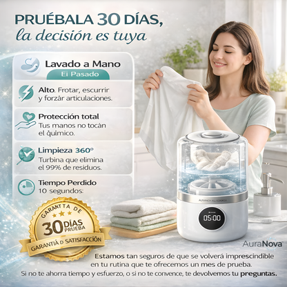 AuraNova™ Portable Wash | Edición Deluxe